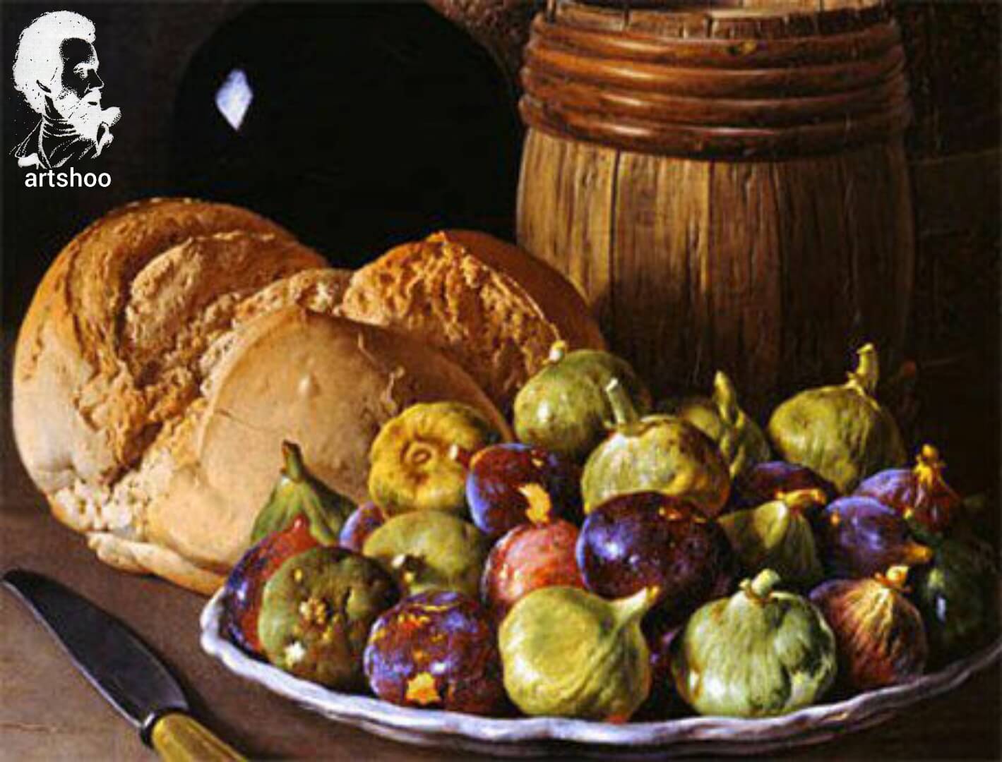 آموزش نقاشی رنگ روغن